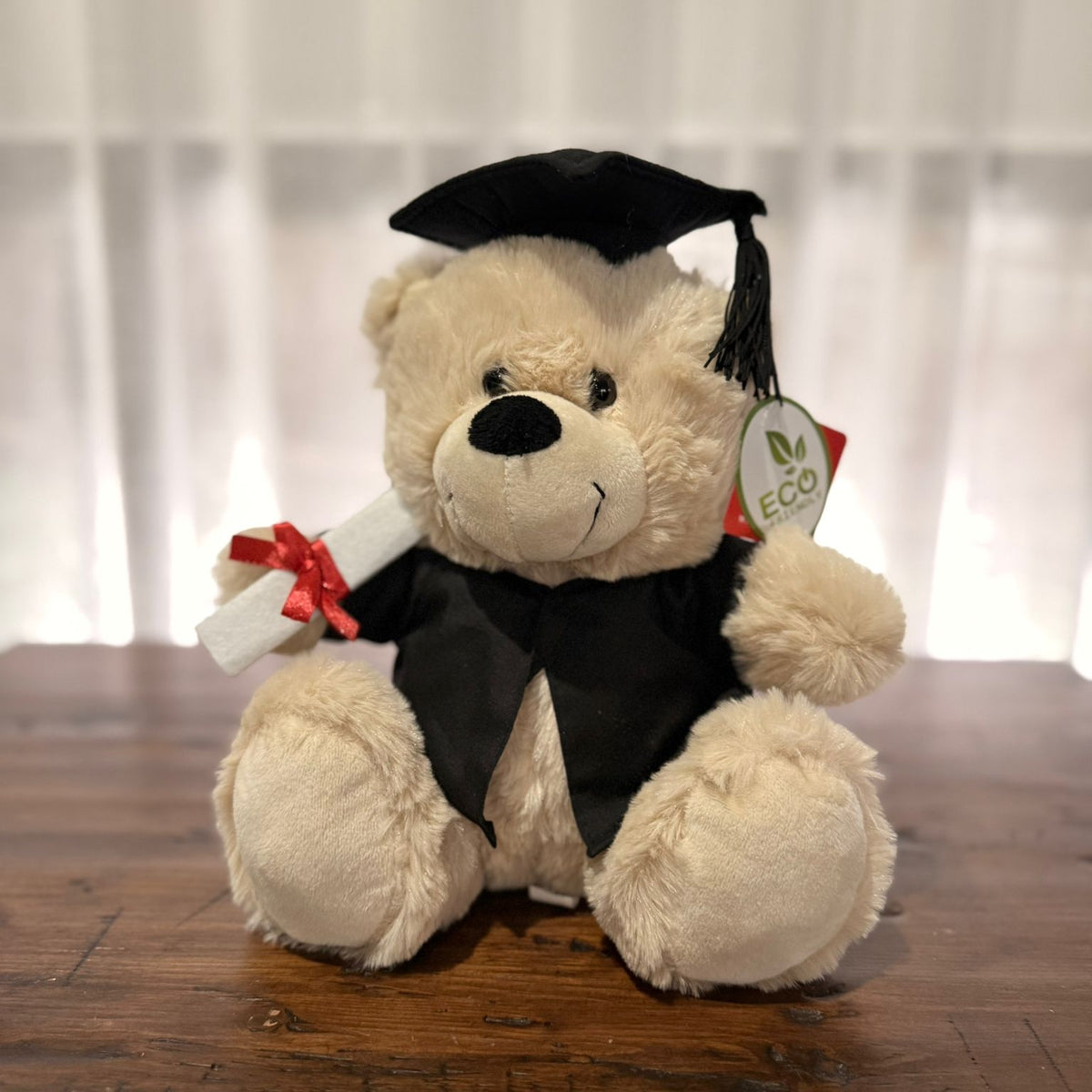 Cream Graduation Teddy Bear