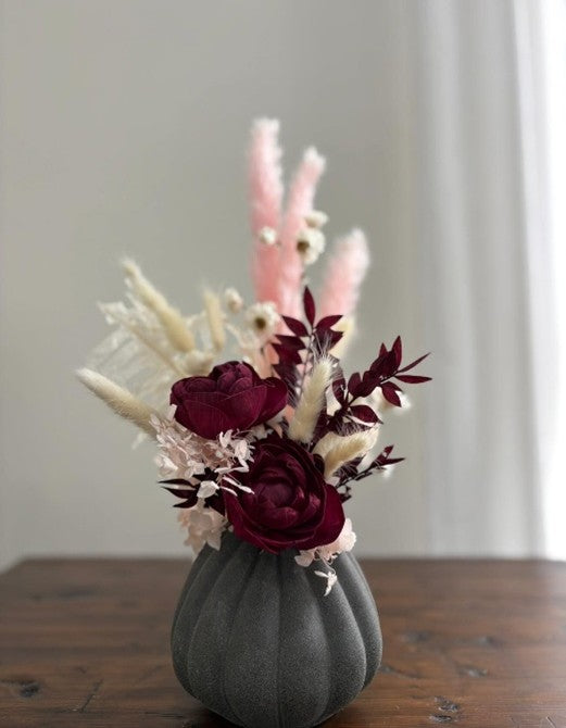 Blush & Burgundy