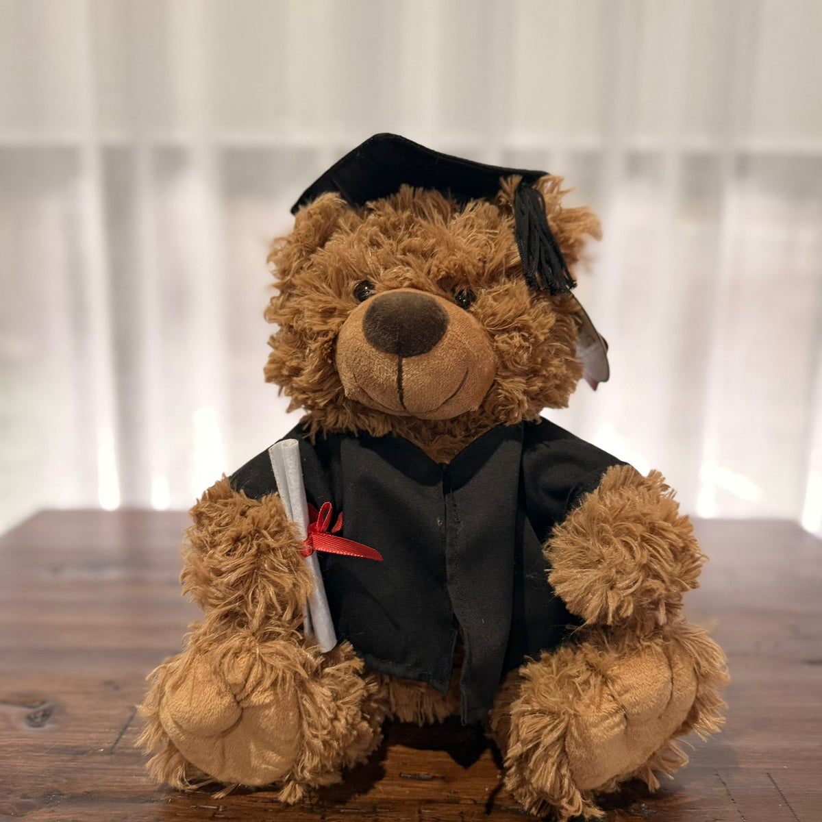 Curly Graduation Teddy Bear