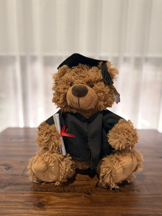 Curly Graduation Teddy Bear